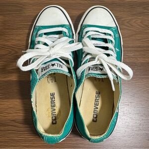 Converse All Star Chuck Taylors Women Sneaker Shoes Size 7 Green